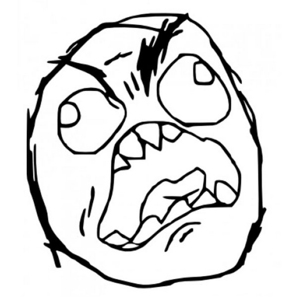 Злой нарисованный человек