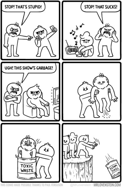 Смешные комиксы