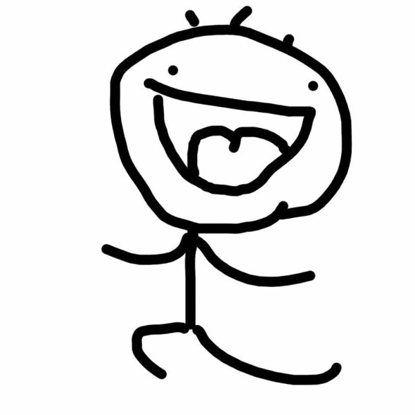 Нарисованный человечек