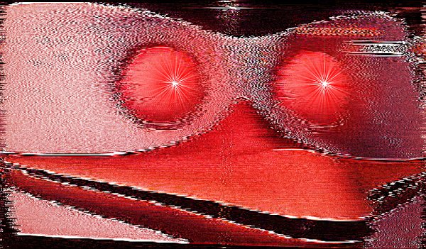 Красные светящиеся глаза