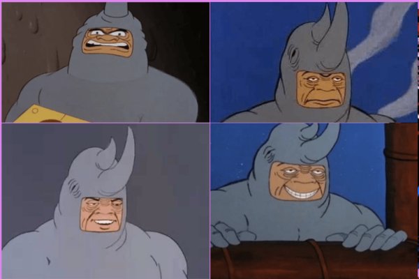 Носорог из человека паука 1967