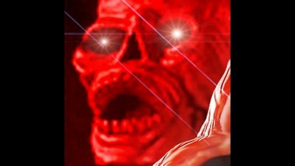 Человек с горящими глазами Мем