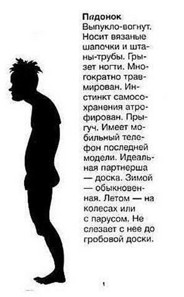 Типы мужчин шуточные