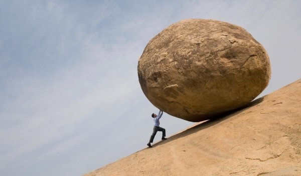 Камни в горах