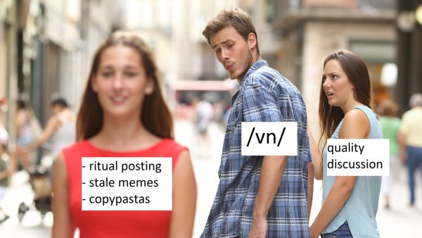 Мем парень оборачивается на девушку