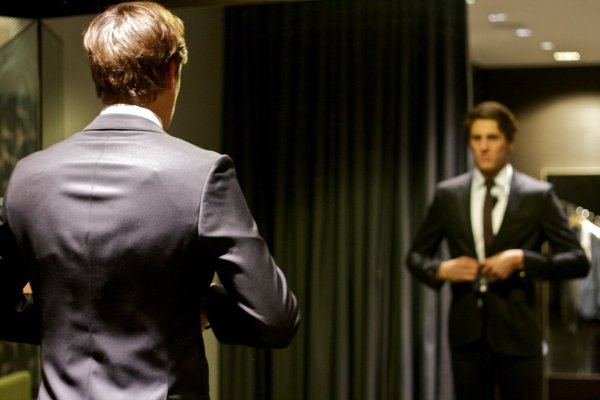 Пиджак со спины