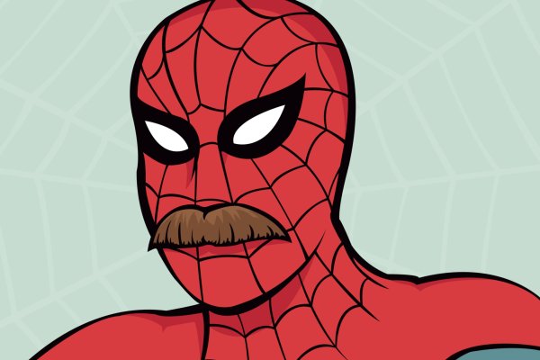 Смешной человек паук