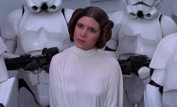 Кэрри Фишер Звездные войны 1977