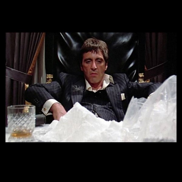 Де Ниро лицо со шрамом