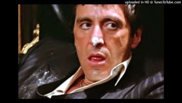 Тони Монтана кокаин мемы