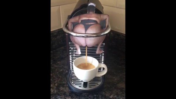 Кофемашина смешно