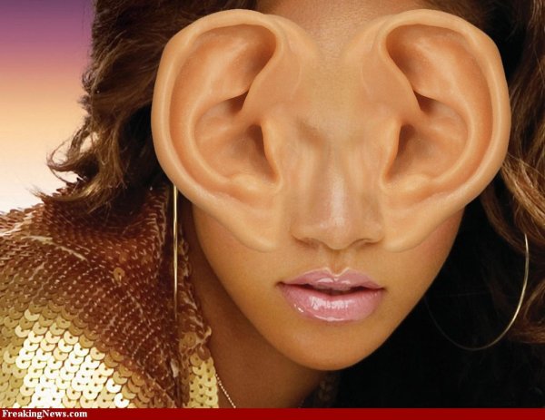 Широкие уши