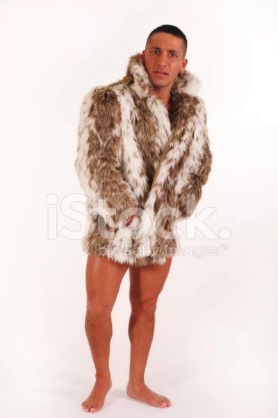 Прикольная мужская шуба