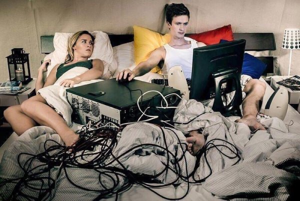 Программист в постели