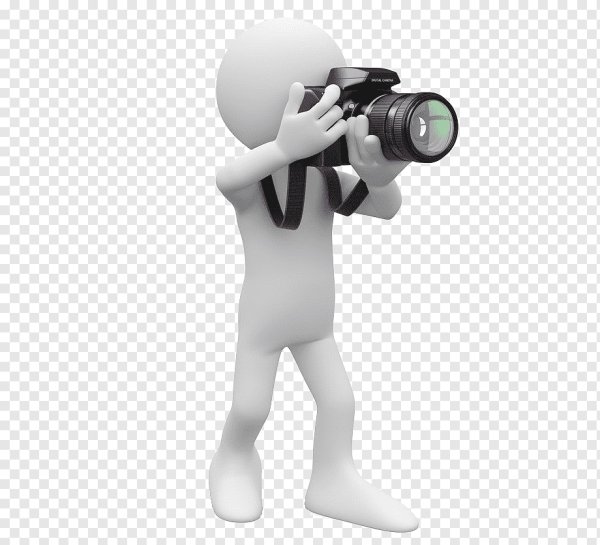 Человечек с фотокамерой