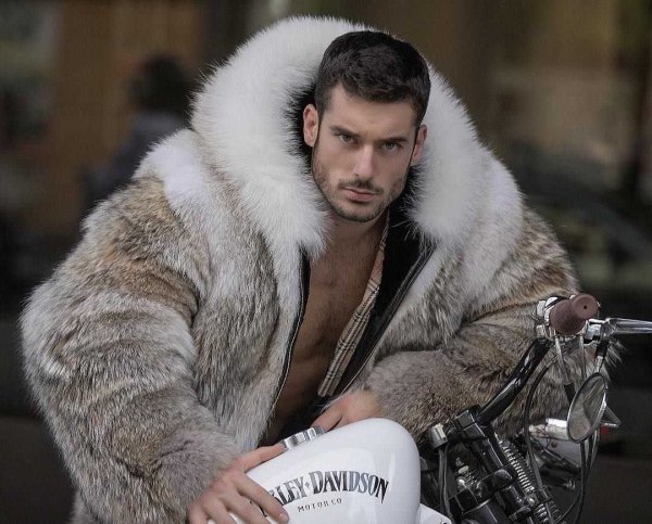 Мужская шуба