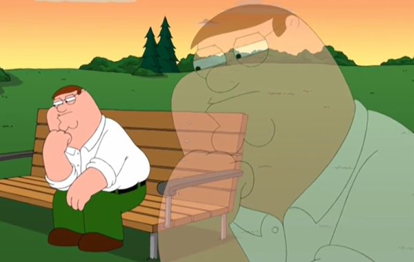 Задумался Мем