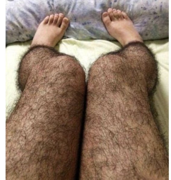 Волосатые женскиетноги