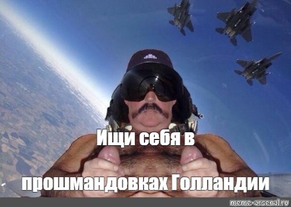 Военный пилот Мем