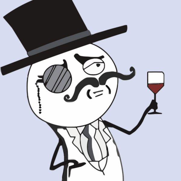 Интеллигент с моноклем