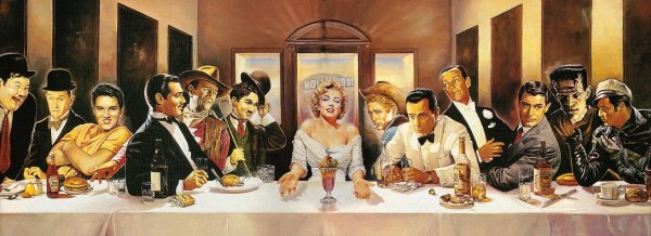 Картина Тайная вечеря Ренато Касаро