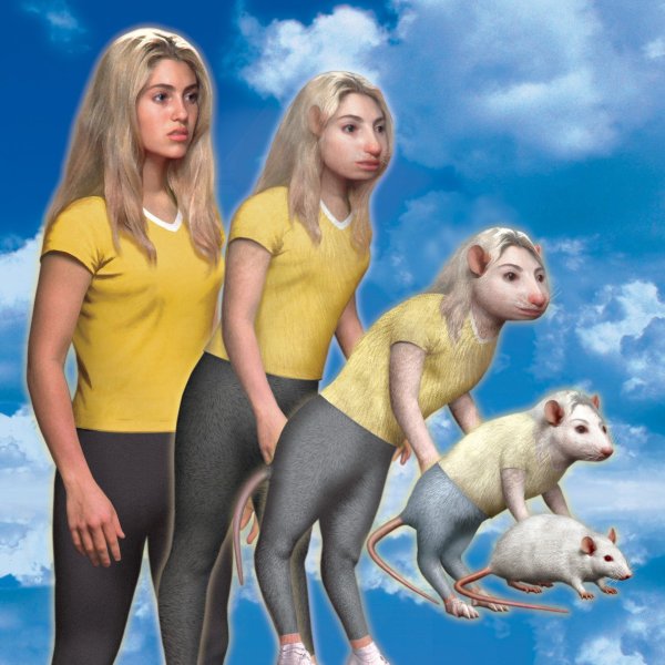 Превращение человека в крысу Мем