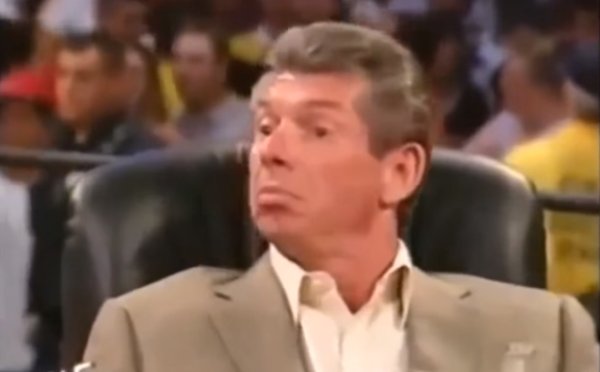 Винс макмэн удивление