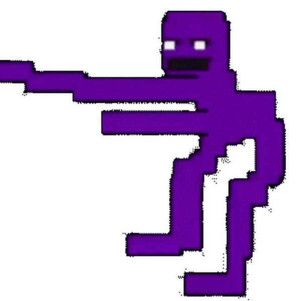 Фиолетовый человек