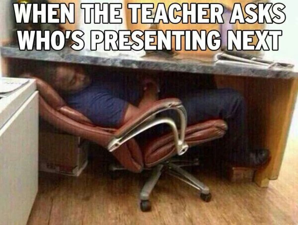 Спит под столом