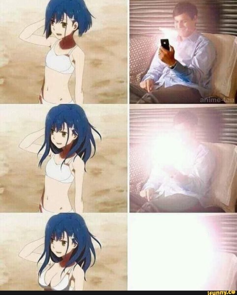 Аниме девушки мемы