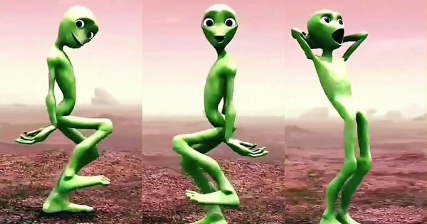 Смешной инопланетянин