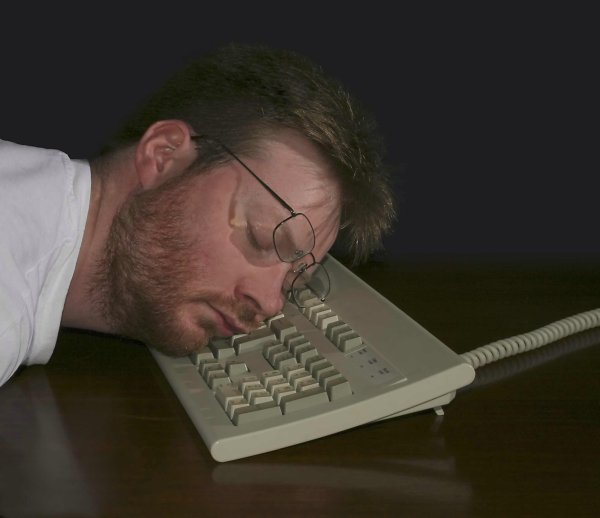 Уснул за компом