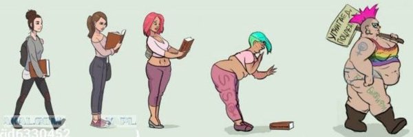 Феминистка рисунок