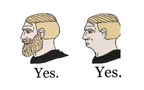 Схема стрижки бороды