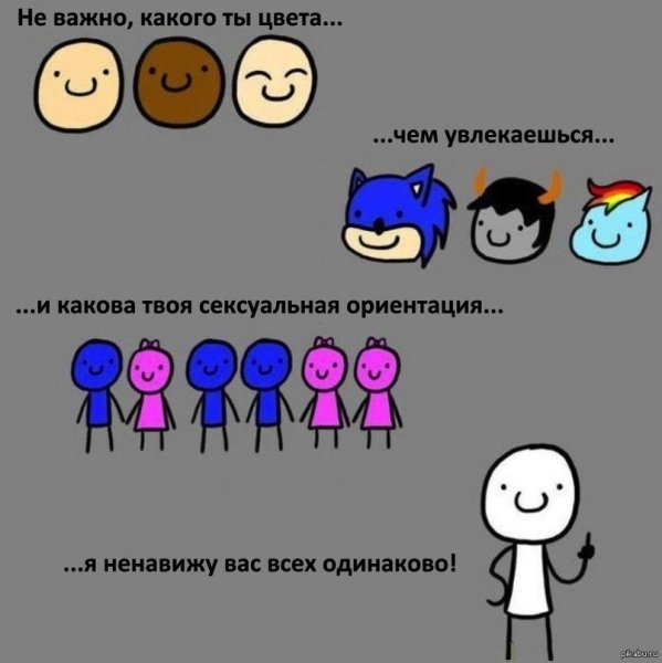 Ненавижу вас всех одинаково