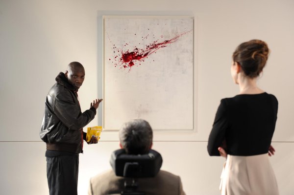 Картина из фильма 1+1 с кровью