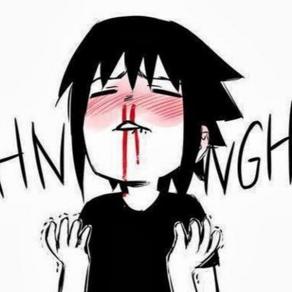 Аниме пикча кровь из носа