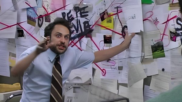 Чарли в Филадельфии всегда солнечно Мем