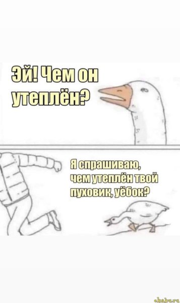 Мемы с гусём