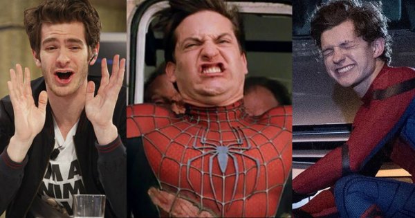 Тоби Магуайр и Эндрю Гарфилд