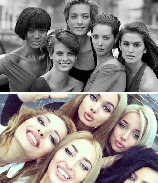 Современные женщины одинаковые