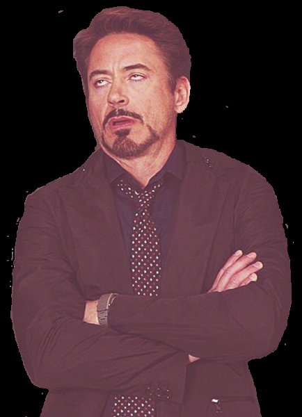 Роберт Дауни младший закатывает глаза