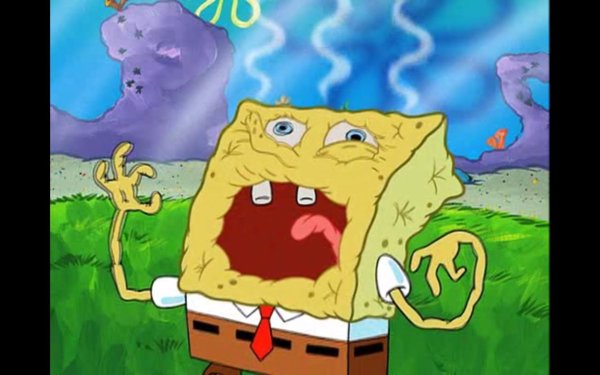Высохший Спанч Боб