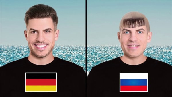 Американец и русский внешность