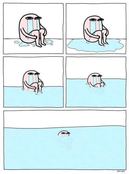 Мем утопающий