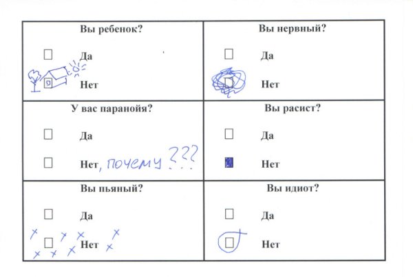 Тест вы нервный человек прикол