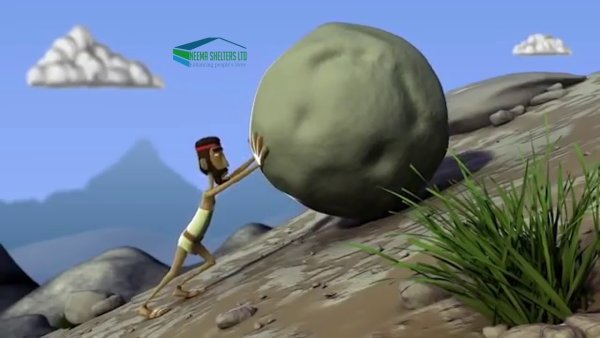 Сизиф катит камень