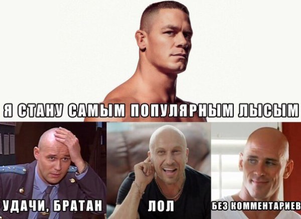 Приколы над лысыми