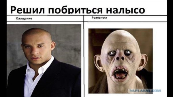 Про лысого парня