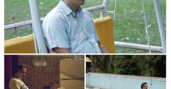 Пабло Эскобар на качелях